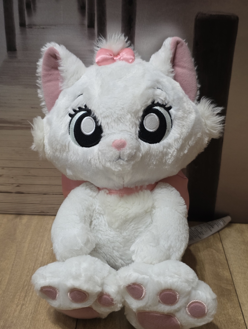 Disney Parks Aristocats Marie Big Foot Plush.